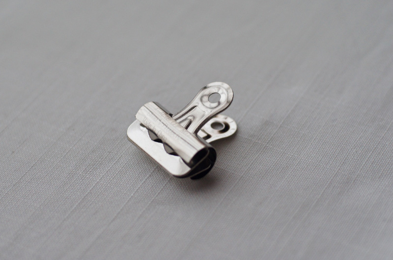 bulldog clip　ブルドッグクリップ