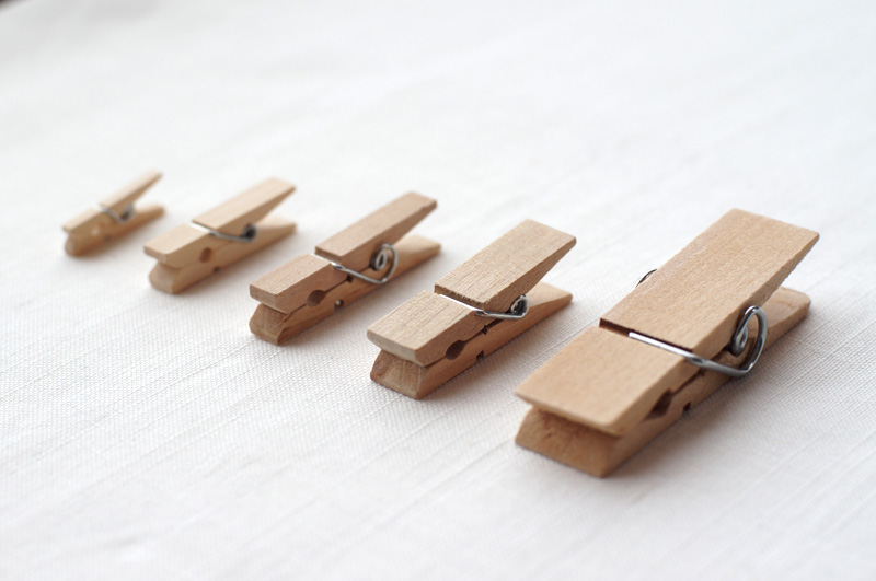 wood clip　ウッドクリップ
